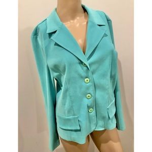 Jolibel Button Front Blazer Jacket